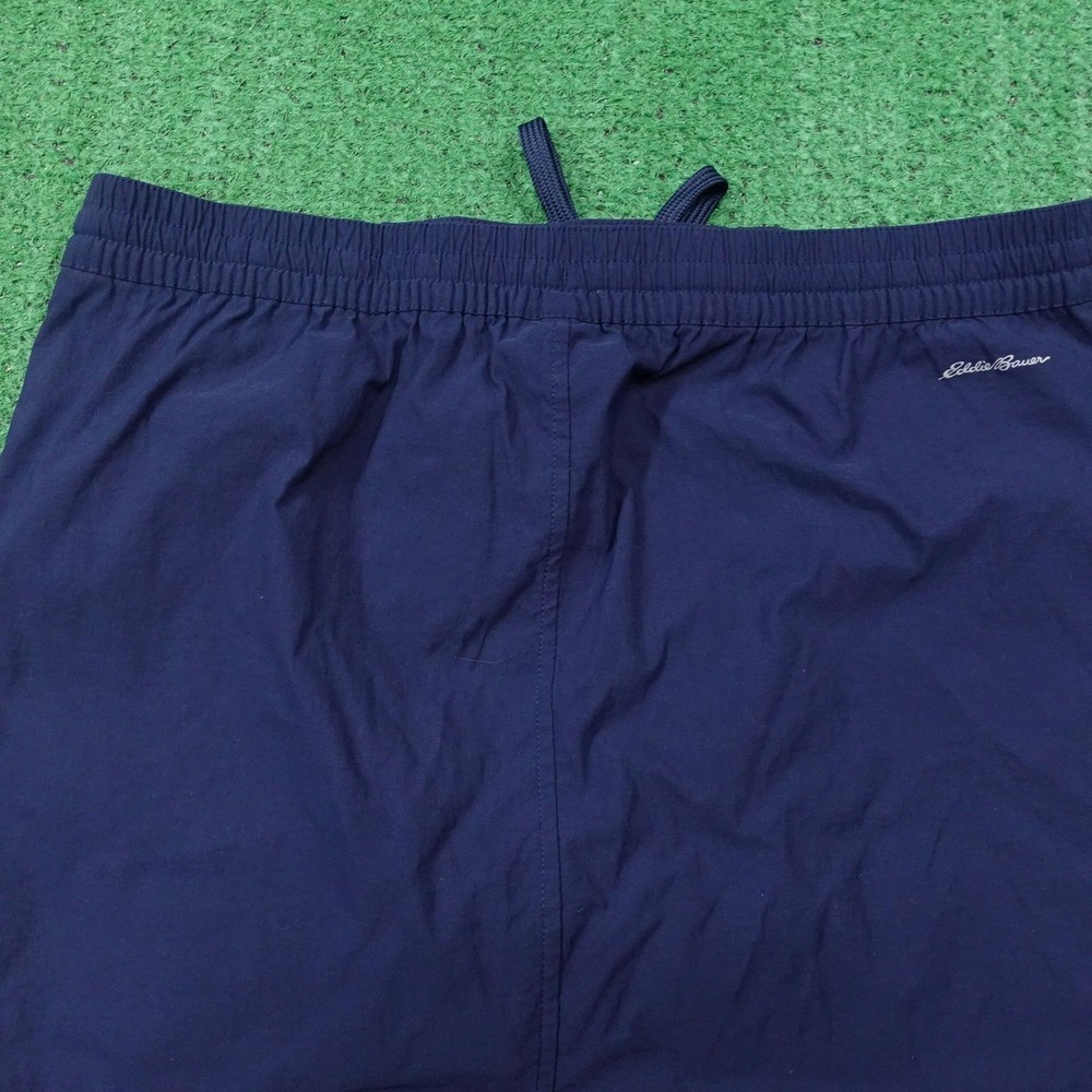Eddie Bauer Skirt Womens Medium Blue Wrap Drawstring Outdoor Athletic Elastic - Picture 5 of 9